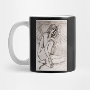 In a Darkened Room (Brown) Mug